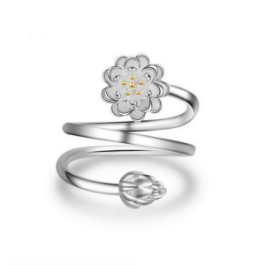Bague "Fleur de Lotus" Default Title