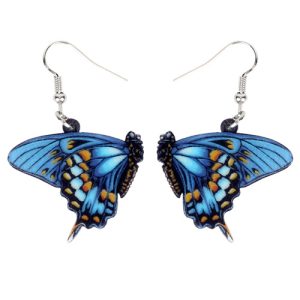 Boucles d'Oreilles Printanières Motif Papillon Default Title