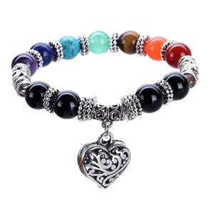 Bracelet 7 Chakras Coeur Default Title