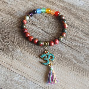 Bracelet 7 chakras "OM" Default Title