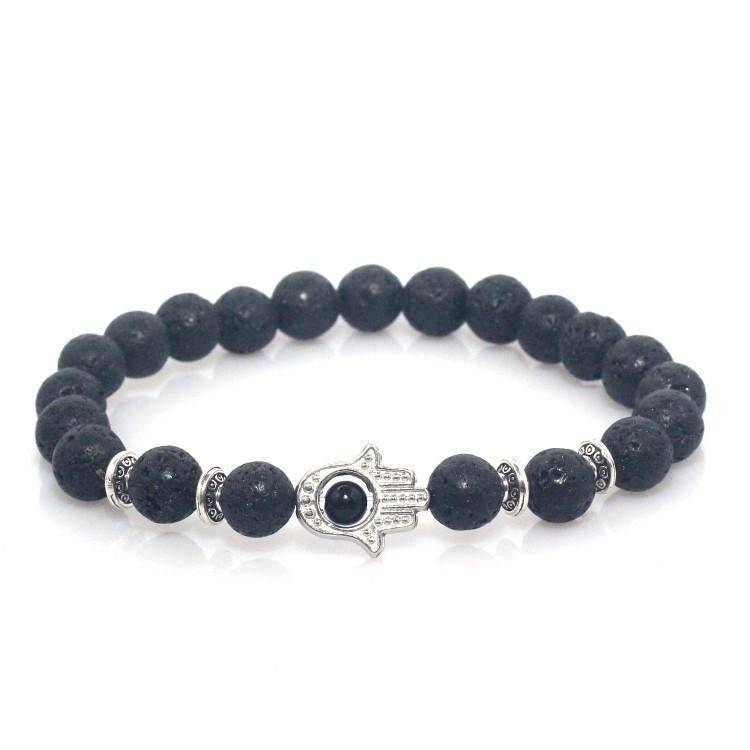 Bracelet Khamsa Lave Argent
