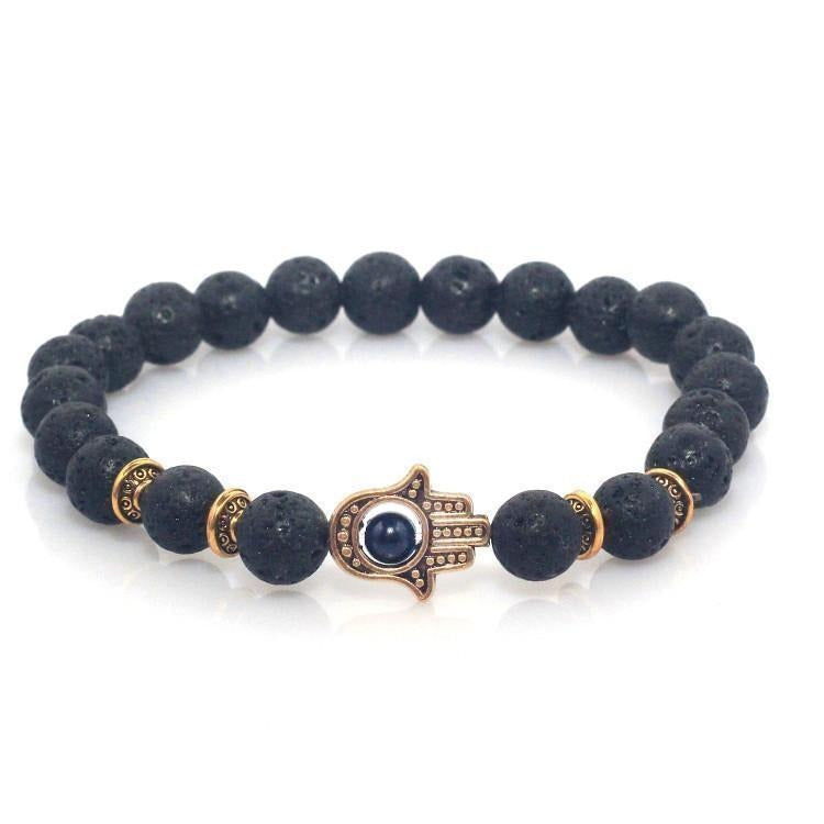 Bracelet Khamsa Lave Or