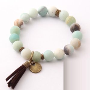 Bracelet Oeuf de Dragon en Amazonite Default Title