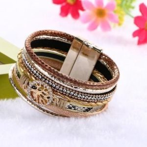 Bracelet TreeStrass Doré