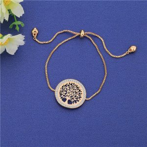 Bracelet Treelife Golden Plaqué Or