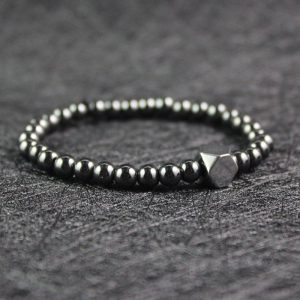 Bracelet de Guérison "Joyau d'hématite" 20 cm