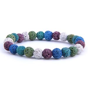 Bracelet de Guérison Lava Soonghanevaala Multicolor 23cm