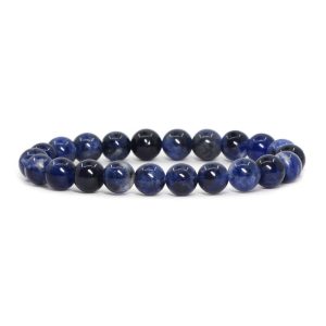 Bracelet relaxation Sodalite bleu intense Default Title