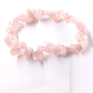 Bracelets Energie et Vitalité en Pierre Naturelle Quartz Rose