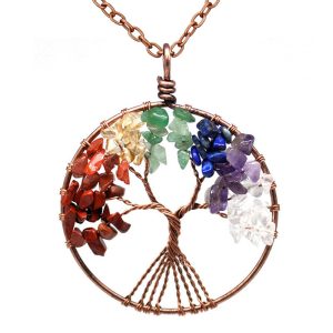Collier Arbre de Vie - 7 Chakra Default Title