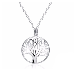 Collier Arbre de Vie Argent Plaqué Default Title