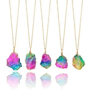Collier Chakra Arc en Ciel Default Title