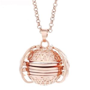 Collier "L'ange du Souvenir" Or rose