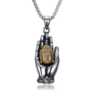 Collier "Main de Bouddha" - Symbole de Protection Default Title
