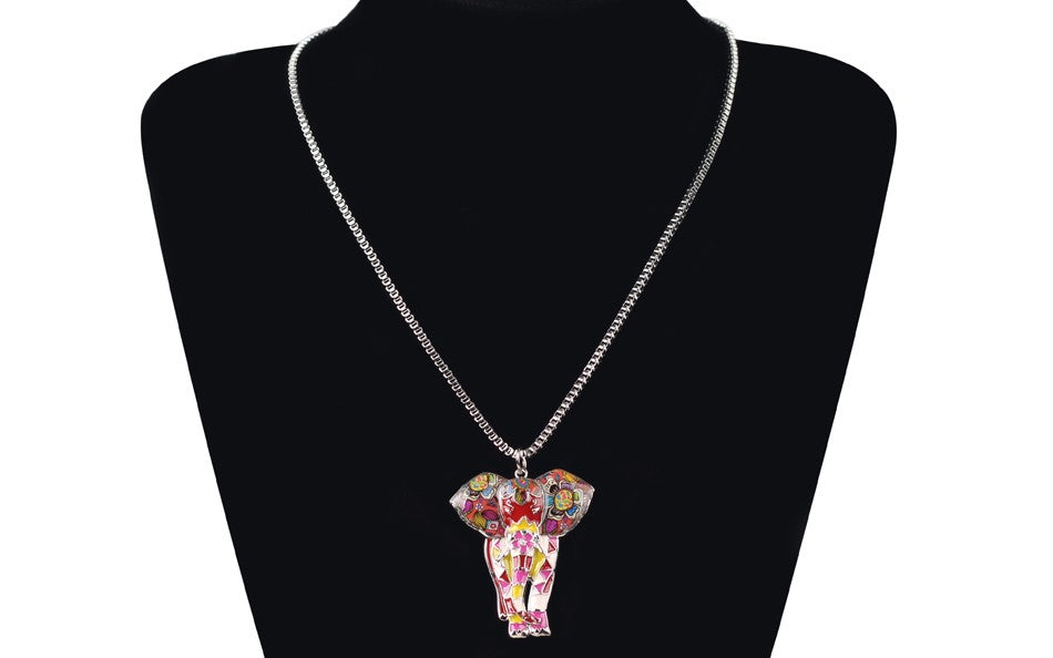 Collier Pendentif Éléphant Majestueux – Image 10