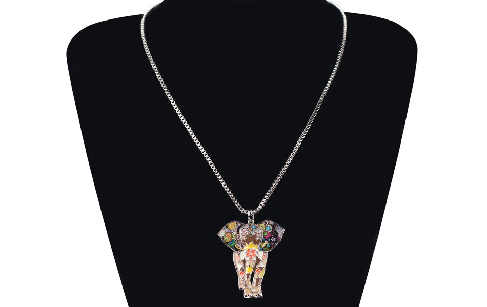 Collier Pendentif Éléphant Majestueux – Image 11