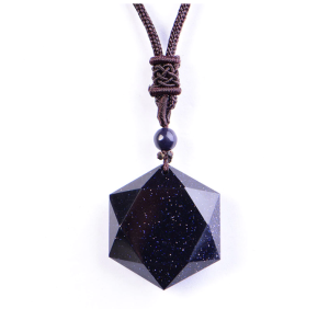 Collier "Star" en Obsidienne Noire Default Title