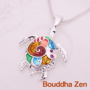 Collier Tortue 7 Chakras Default Title