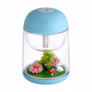 Diffuseur / Purificateur d'air "Forêt enchantée" à Huiles essentielles Bleu