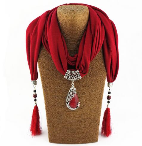 Écharpe Harmonie Rouge (Jaspe Rouge)