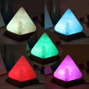 Lampe Pyramide en Cristal de Sel de l'Himalaya Default Title
