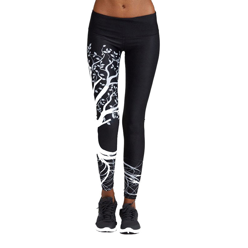 Legging Arbre de Vie Noir L