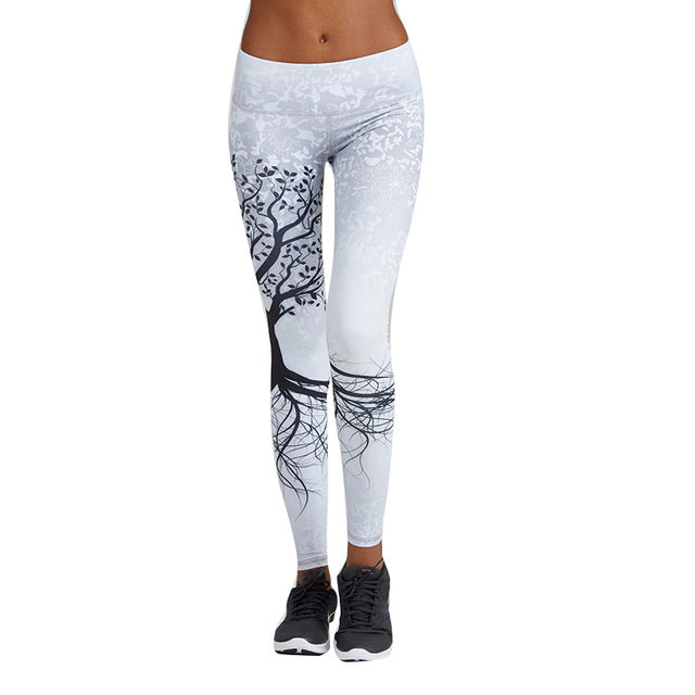 Legging Arbre de Vie Blanc L