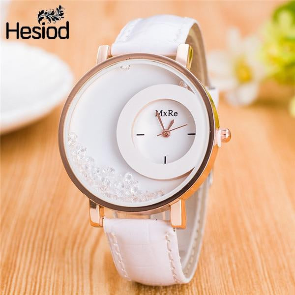 Montre Cristal Phenoma Blanc