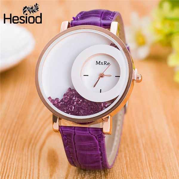 Montre Cristal Phenoma Violet