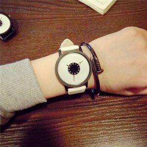 Montre Distance Zen Blanche