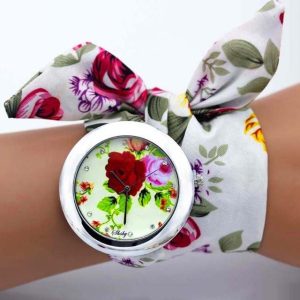 Montre Flower Zen Blanc