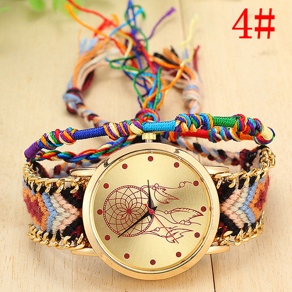 Montre Tressé Attrape Rêve 4