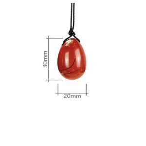 Oeufs de Yoni en Jaspe Rouge Petit