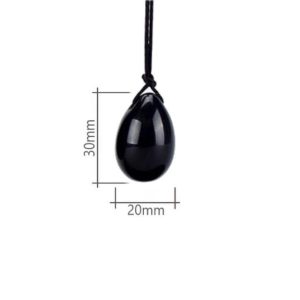 Oeufs de Yoni en Obsidienne Petit