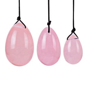 Oeufs de Yoni en Quartz Rose Grand