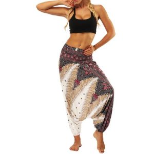 Pantalon de Yoga "Zen Confort" Plume