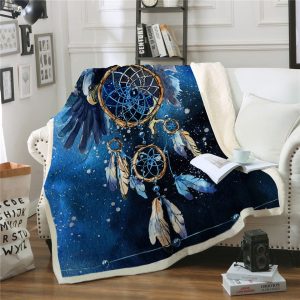 Plaid Zen Féerique Attrape Rêve 150cmx200cm