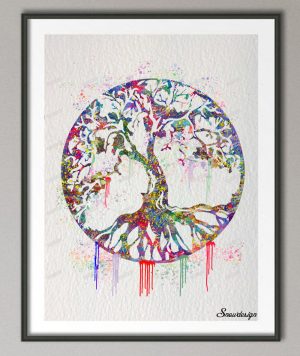 Toile Arbre de Vie Très Grand