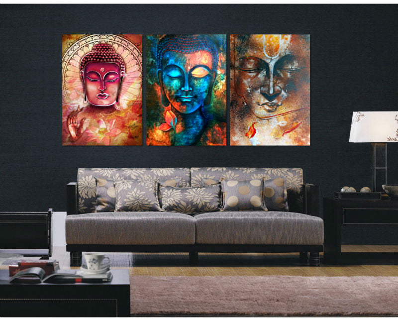 Toiles Bouddha Trio – Image 3