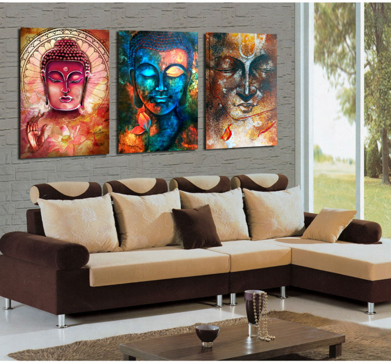 Toiles Bouddha Trio – Image 4
