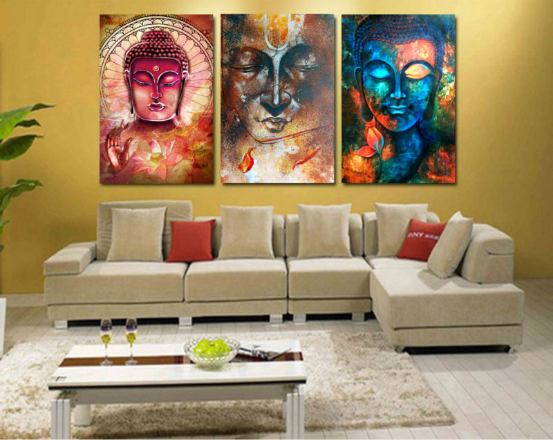 Toiles Bouddha Trio – Image 5